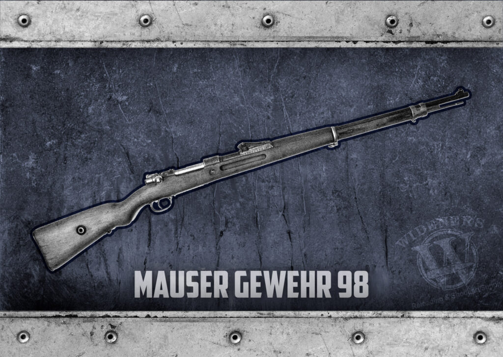 Mauser Gewehr 98 german rifle a photo of the Mauser Gewehr 98 german rifle