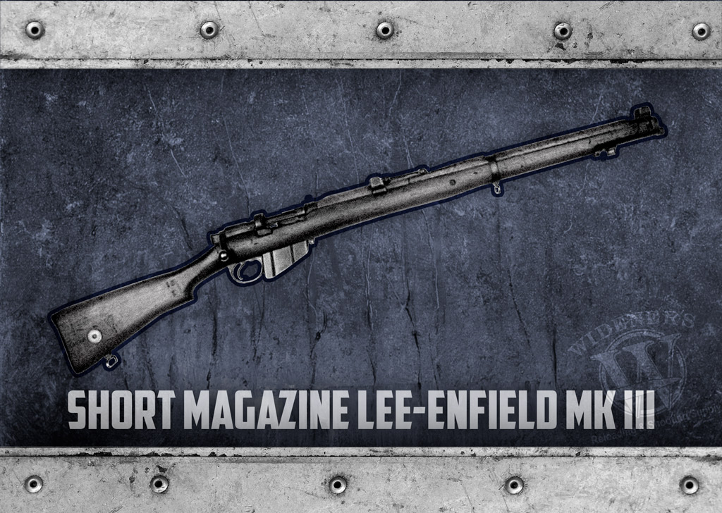 Short Magazine Lee-Enfield Mk III a photo of Short Magazine Lee-Enfield Mk III guns of 1917