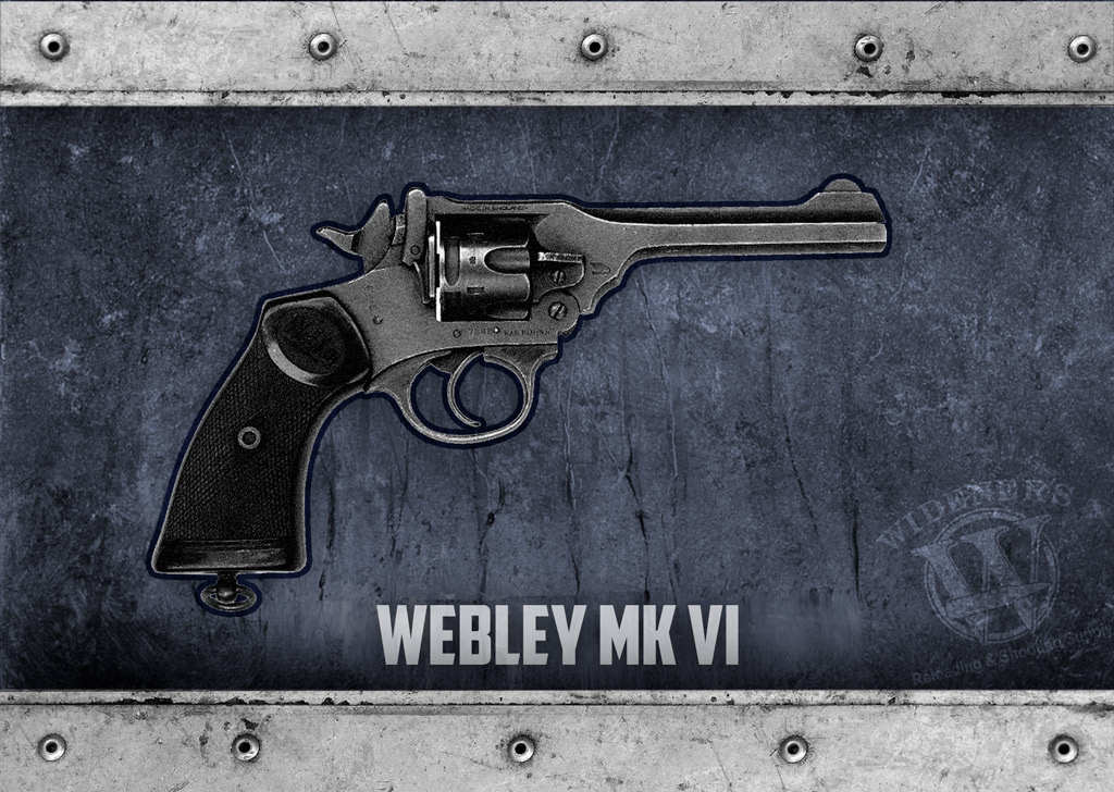 Webley Mk VI Revolver a photo of Webley Mk VI Revolver guns of 1917