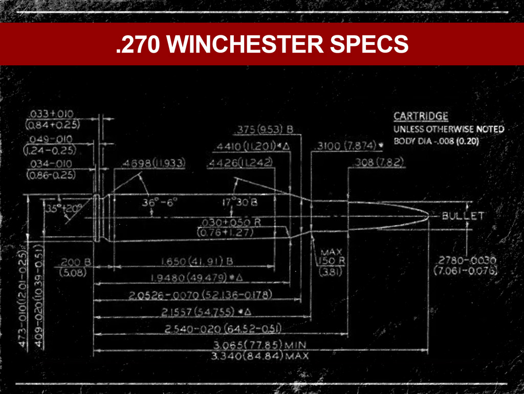 diagram of the 270 winchester cartridge a diagram of the 270 winchester cartridge