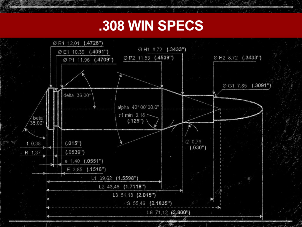 diagram of the 308 win cartridge a diagram of the 308 win cartridge