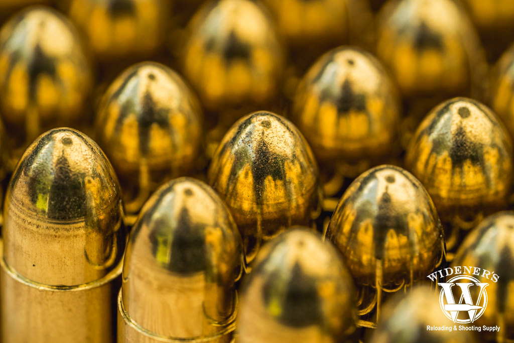 macro photo of 9mm fmj ammo a macro photo of 9mm fmj ammo