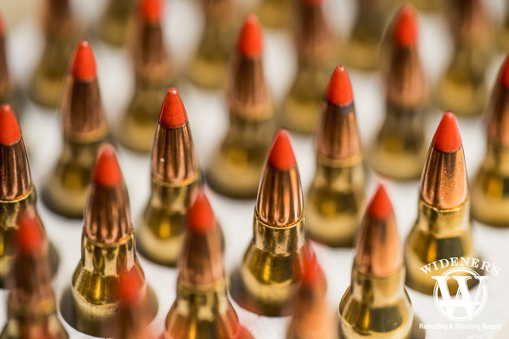 poly tipped 17 WSM ammo a macro photo of poly tipped 17 WSM ammo