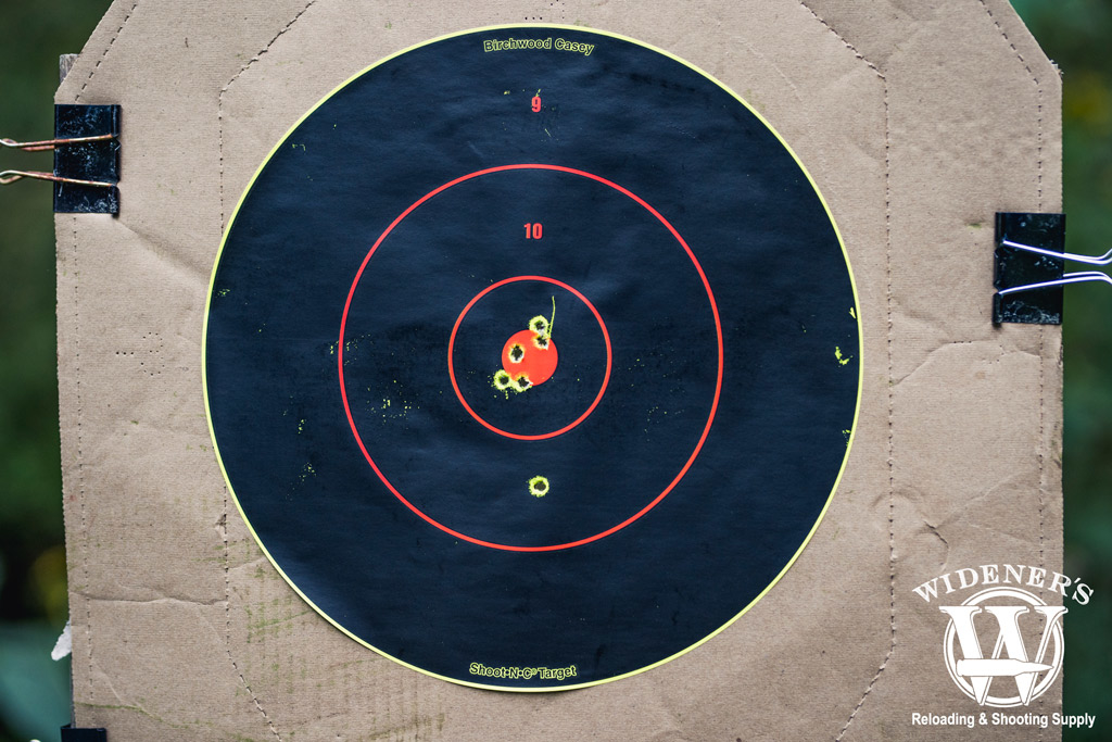 a target shot by an ar15 rifle with 223 ammo photo of a target shot by an ar15 rifle