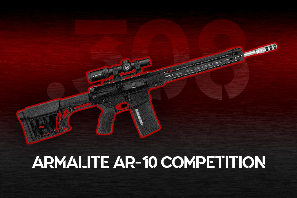 Armalite AR-10 competition rifle a photo of the Armalite AR-10 competition rifle