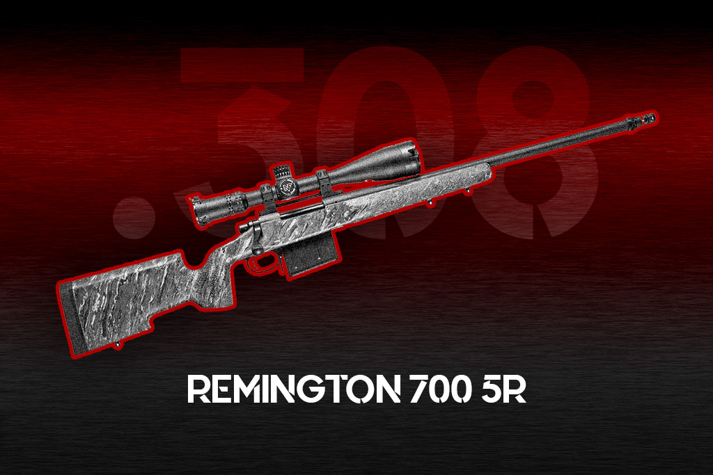 Remington 700 5R rifle a photo of the Remington 700 5R best 308 rifle