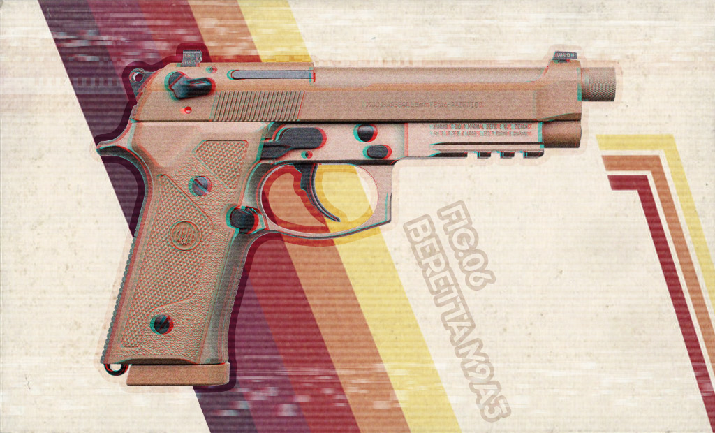 best suppressed 9mm pistol beretta M9A3 a photo of the best suppressed 9mm pistol beretta M9A3
