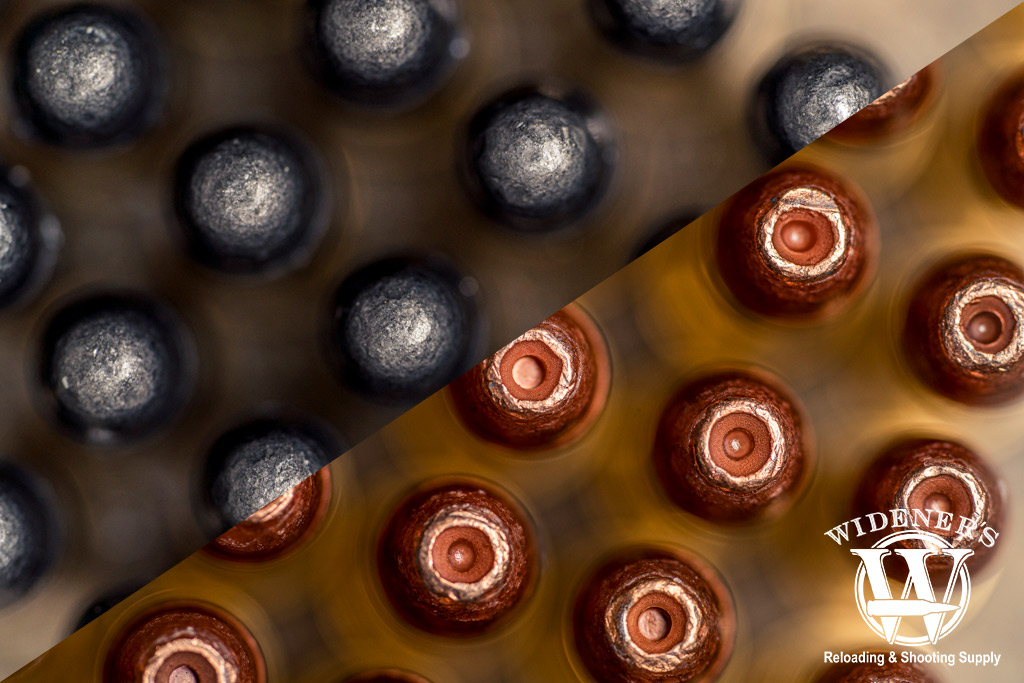 comparing lrn and cphp 22LR bullets a photo comparing lrn and cphp 22LR bullets