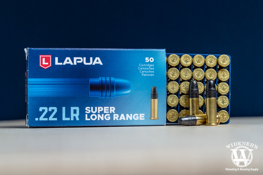 a photo of super long range Lapua 22LR match grade ammo