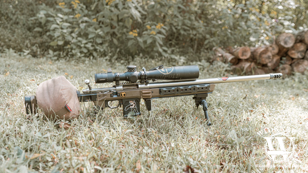 a photo of a Precision Rifle Series competition rifle 