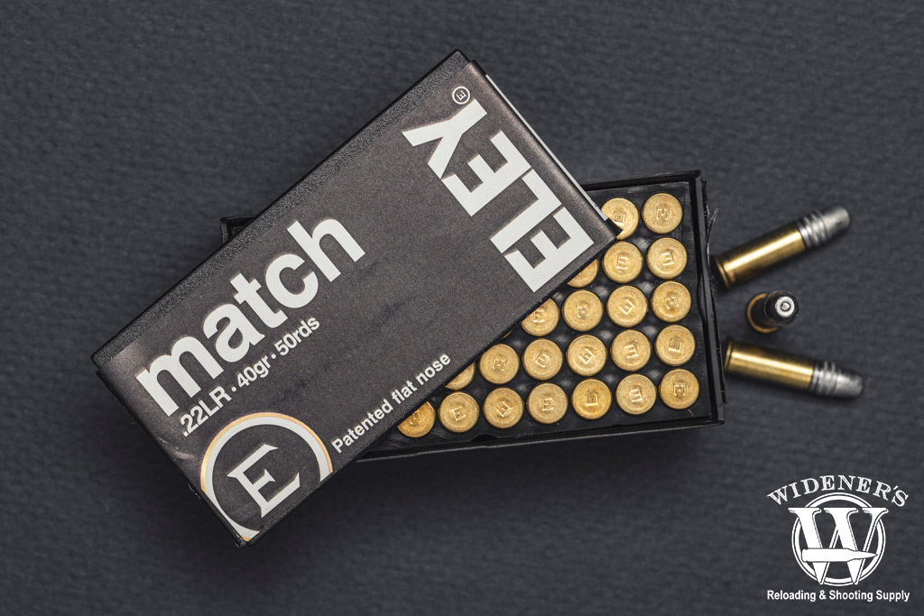 a photo of ELEY Match .22LR  ammo