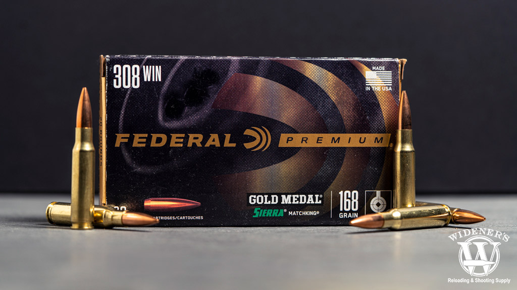 Federal Premium Gold Medal Sierra MatchKing a photo of Federal Premium Gold Medal Sierra MatchKing