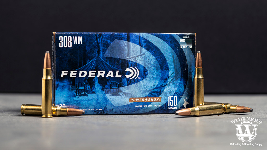 federal power-shok 308 hunting ammo a photo of federal power-shok 308 hunting ammo