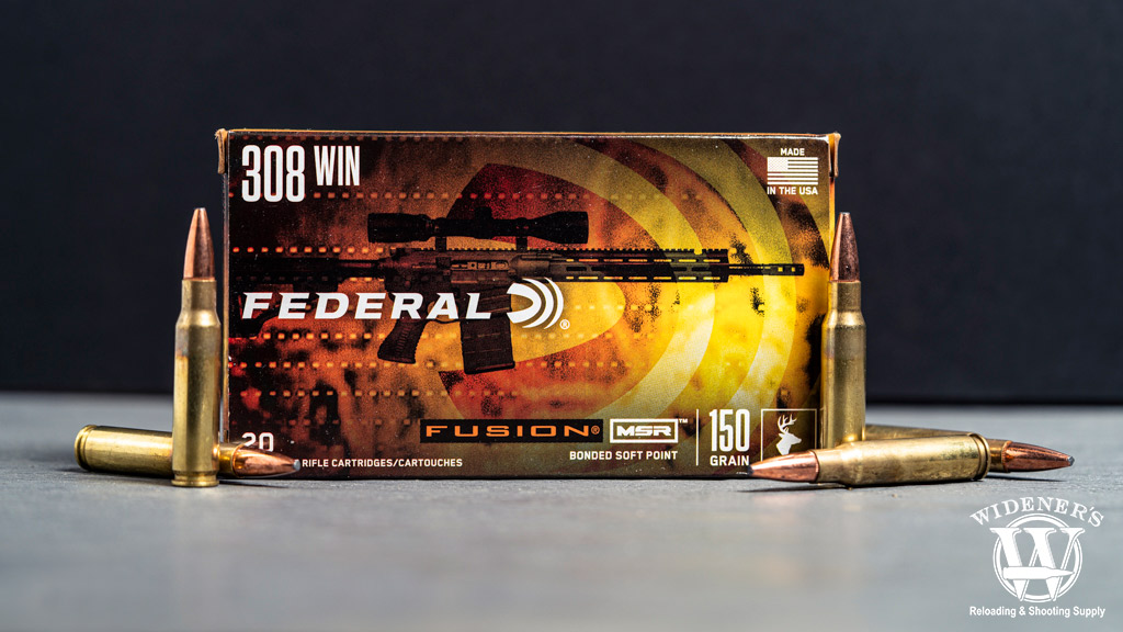 150gr federal fusion MSR 308 ammo a photo of 150gr federal fusion MSR 308 ammo