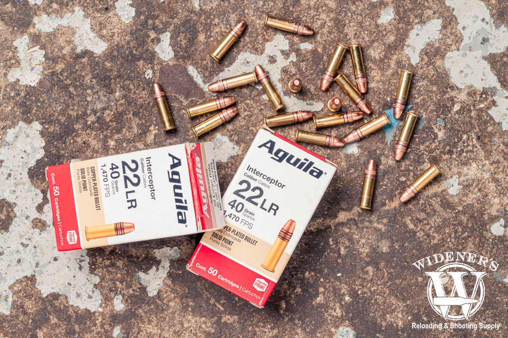 Aguila Interceptor 40gr CPHP ammo a photo of Aguila Interceptor 40gr CPHP ammo
