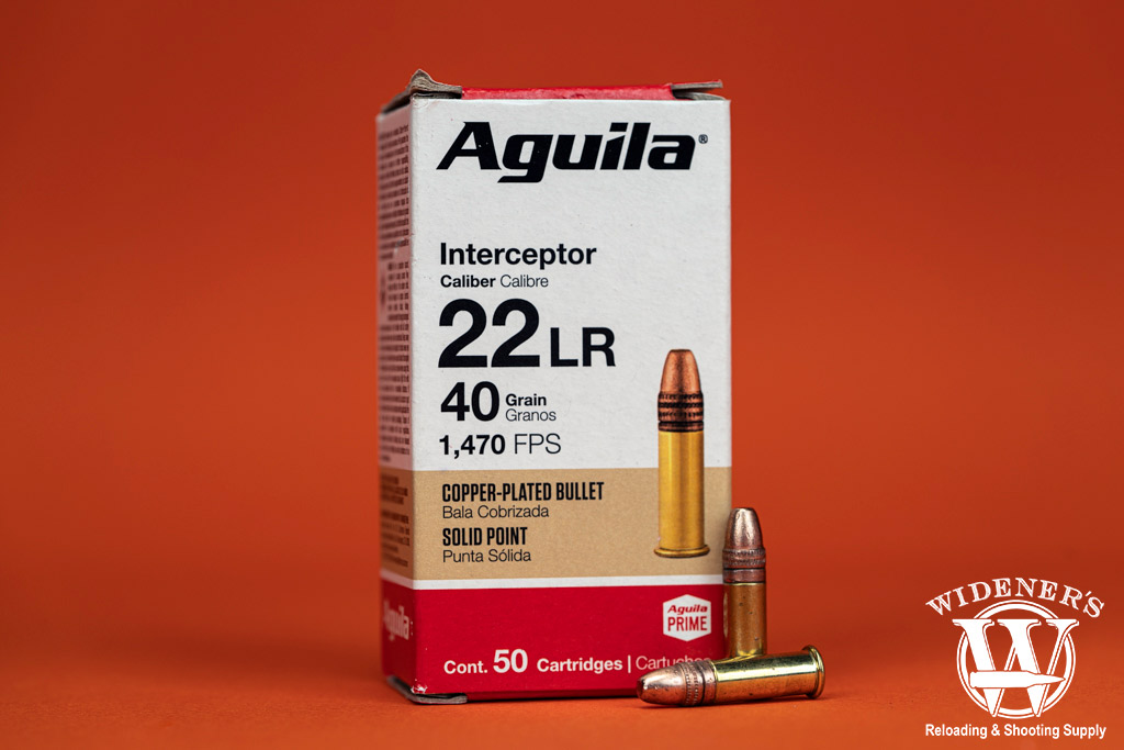 aguila 22LR interceptor ammo a photo of aguila 22LR interceptor ammo