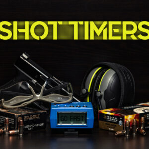 photo of supplies needed for shooting at a gun range