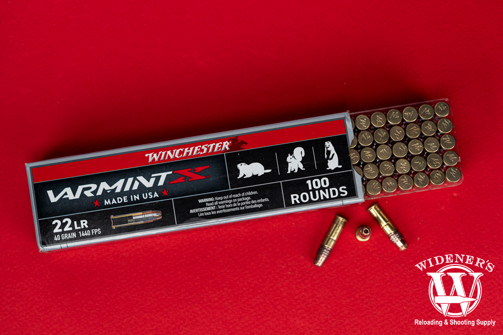 winchester super-X 22lr ammunition a photo of winchester super-X 22lr ammunition