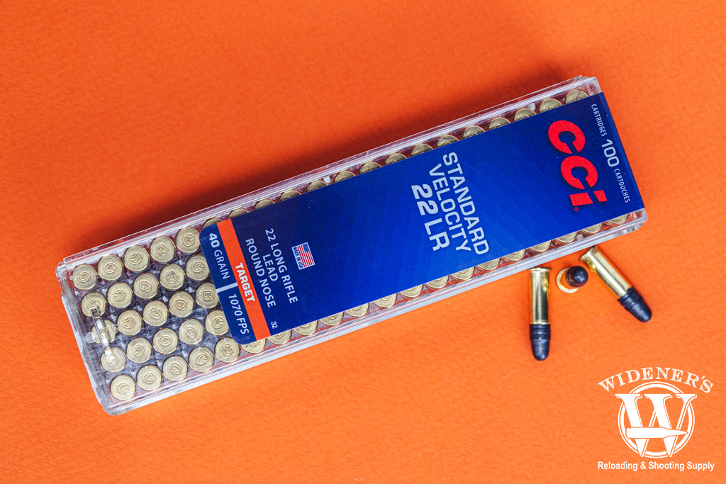 CCI standard velocity ammo a photo of CCI standard velocity ammo