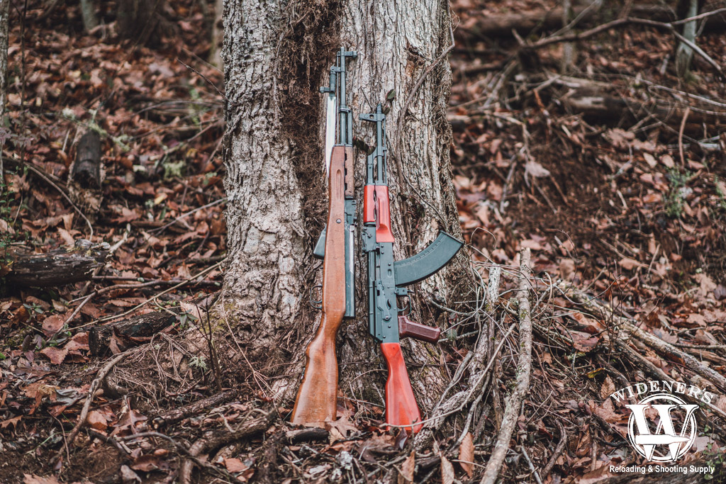 comparing SKS VS AK-47 a photo comparing SKS VS AK-47