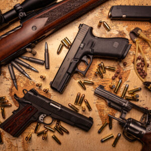 a photo of the history of ammo