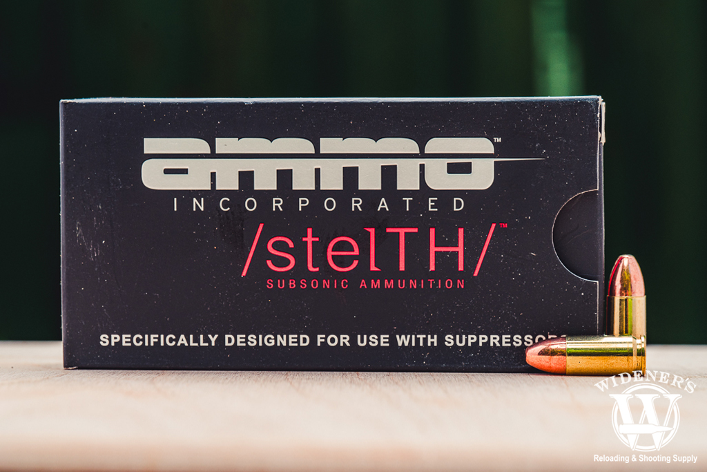 a photo of StelTH 9mm 165 Grain TMJ ammo