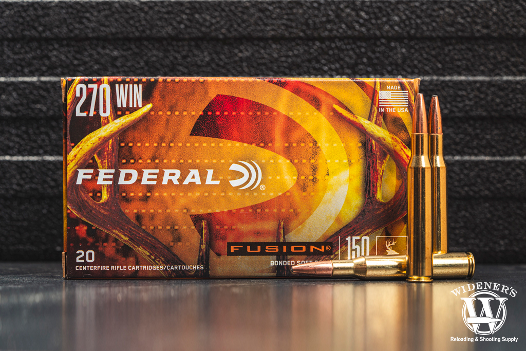 Federal Fusion 150gr hunting ammo a photo of Federal Fusion 150gr hunting ammo