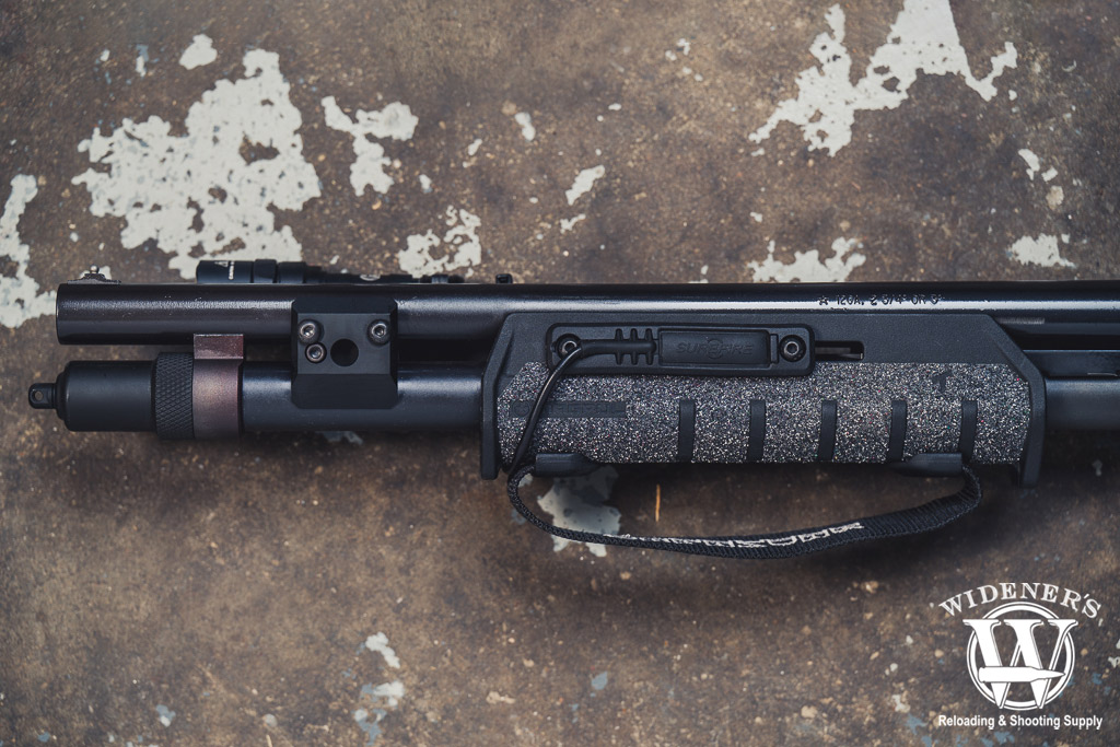 Remington 870 Express Tactical best home defense shotguns a photo of a Remington 870 Express Tactical best home defense shotguns