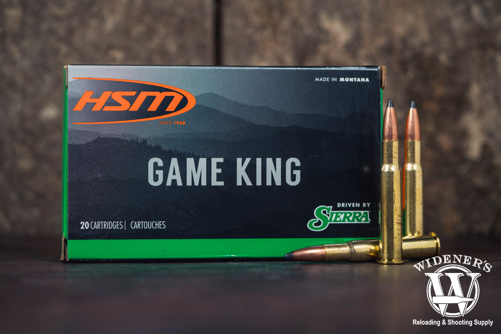 HSM Sierra Game King 165-Grain SP ammo a photo of HSM Sierra Game King 165-Grain SP ammo