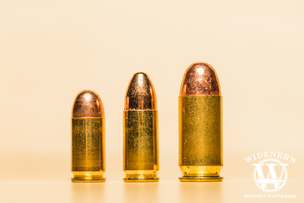 popular pistol calibers showing how fast do bullets travel