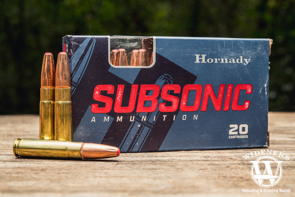 photo of hornady subsonic 300 BLK ammo