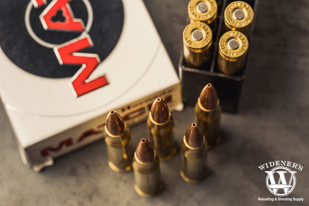 a photo of hornady brand bt-hp rifle caliber ammo