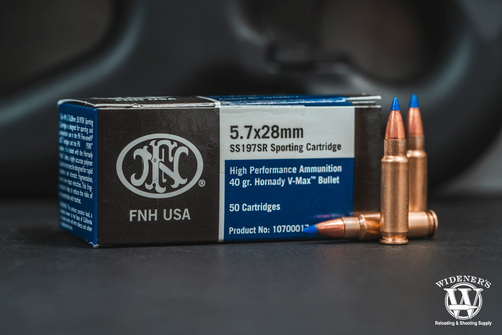 FN SS197SR V-Max 40gr round a photo of the FN SS197SR V-Max 40gr round