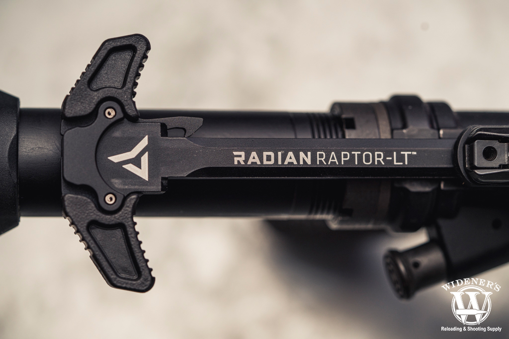 ambidextrous charging handle a photo of an ambidextrous charging handle
