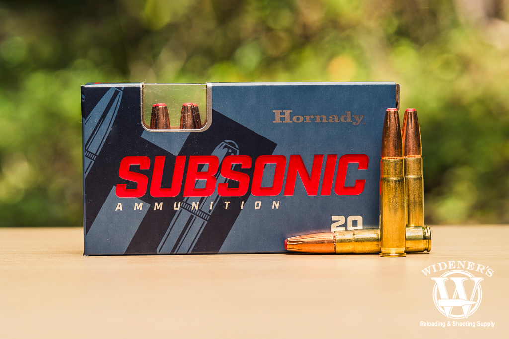 Hornady 300 Blackout 190 Grain Sub-X Subsonic a photo of Hornady 300 Blackout 190 Grain Sub-X Subsonic