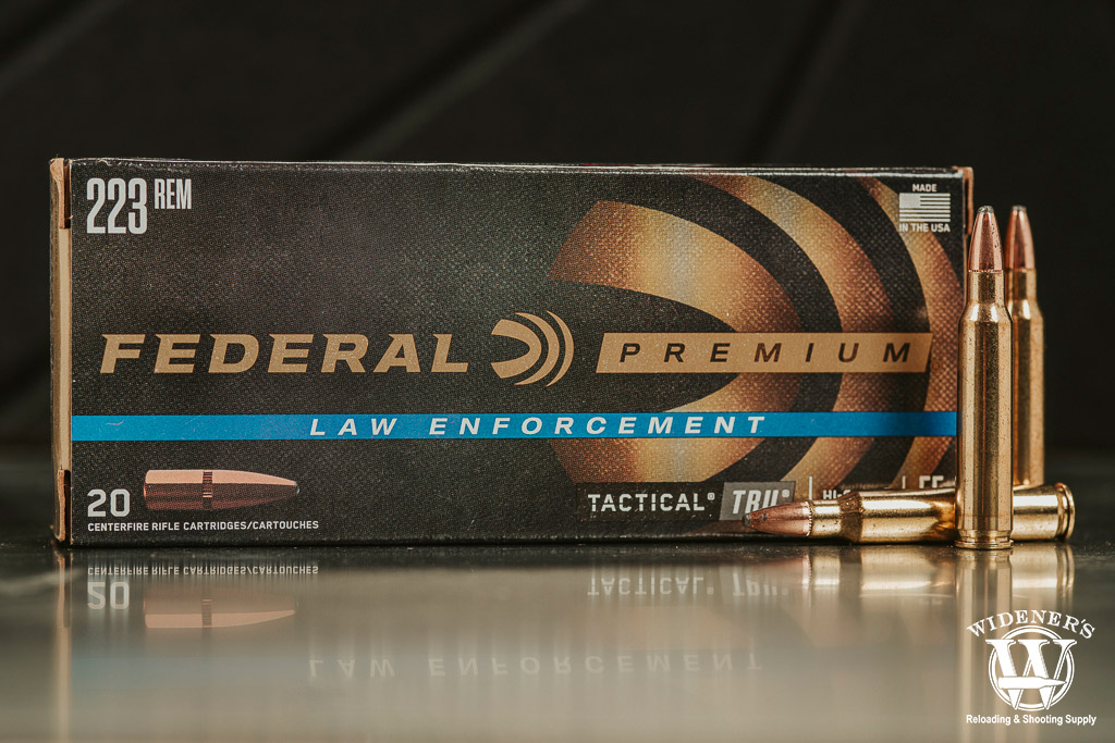 Federal LE Tactical TRU 223 Rem 55 Grain SP a photo of Federal LE Tactical TRU 223 Rem 55 Grain SP