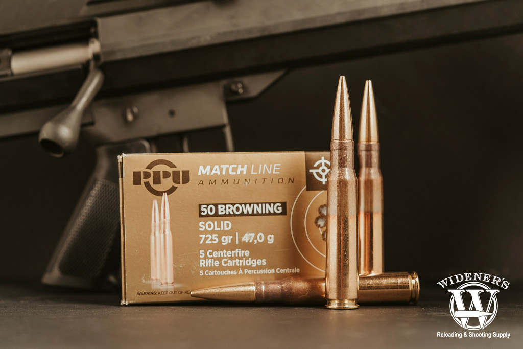 PPU 725 grain solid brass match ammo a photo of PPU 725 grain solid brass match ammo