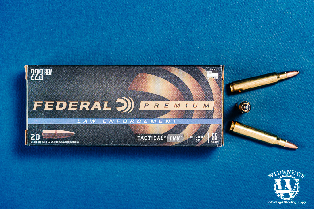 federal premium law enforcement tactical tru 223 rem ammo a photo of federal premium law enforcement tactical tru 223 rem ammo