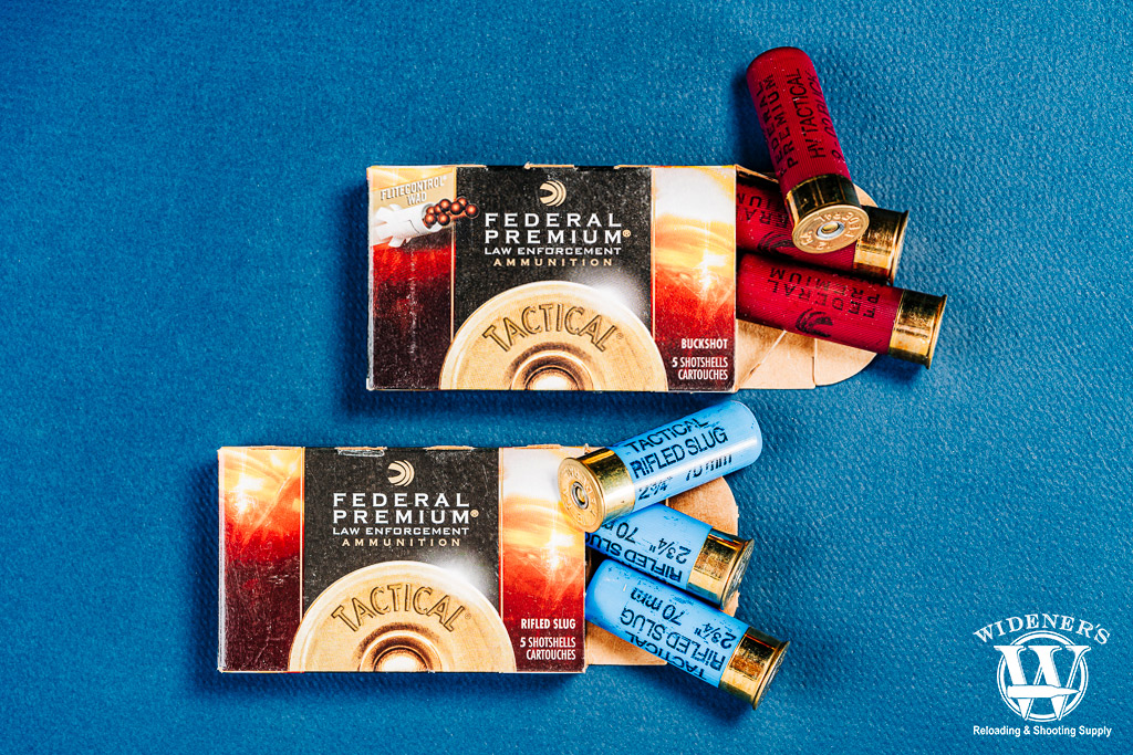 federal premium law enforcement 12-gauge shotgun ammo a photo of federal premium law enforcement 12-gauge shotgun ammo