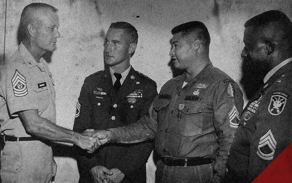 a historical photo of roy benavidez 