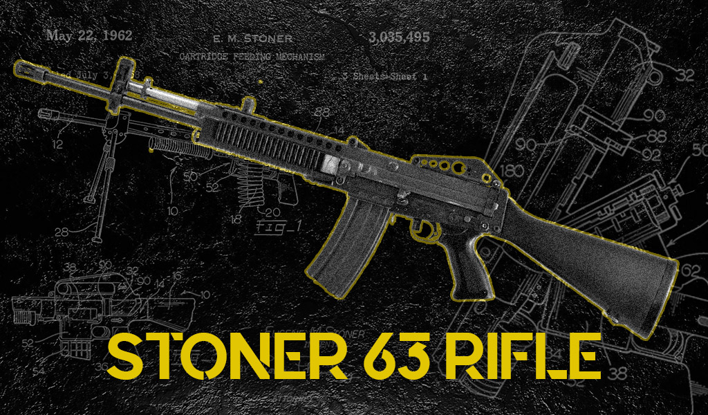 a photo of the stoner 63 rifle