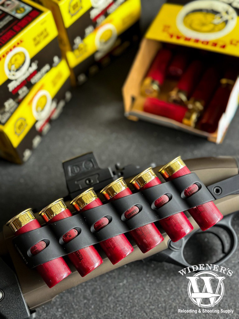 a photo of 12-gauge shotgun shells