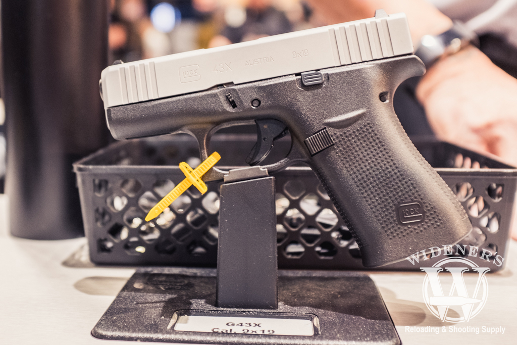 the glock g43X at shot show 2019 photo of the glock g43X at shot show 2019