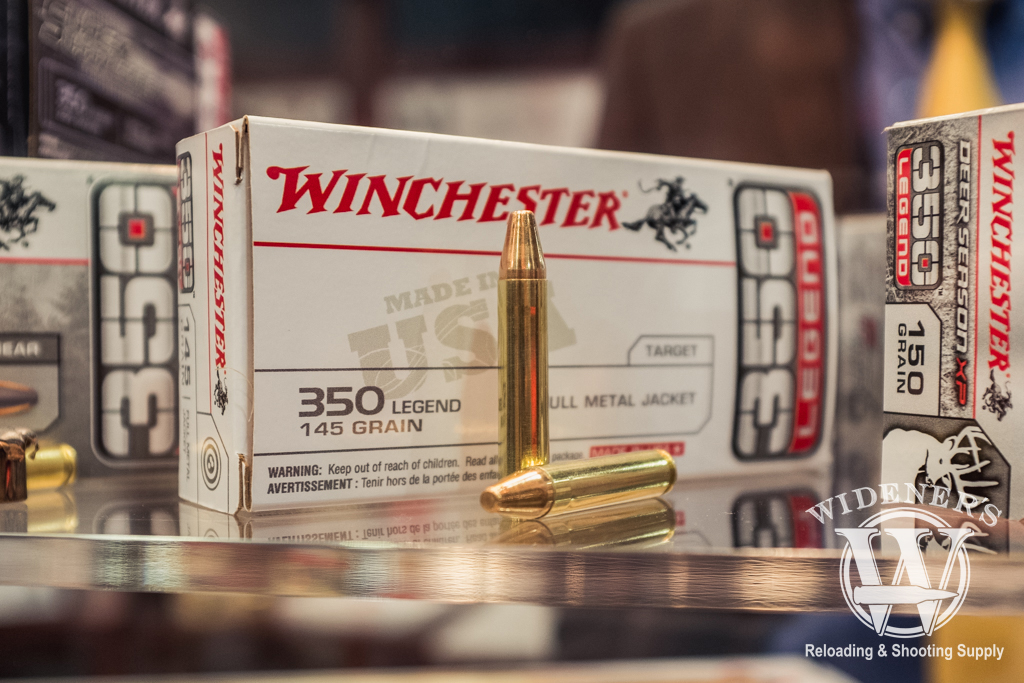 Winchester 350 Legend 145gr FMJ bullet photo of Winchester 350 Legend 145gr FMJ bullet