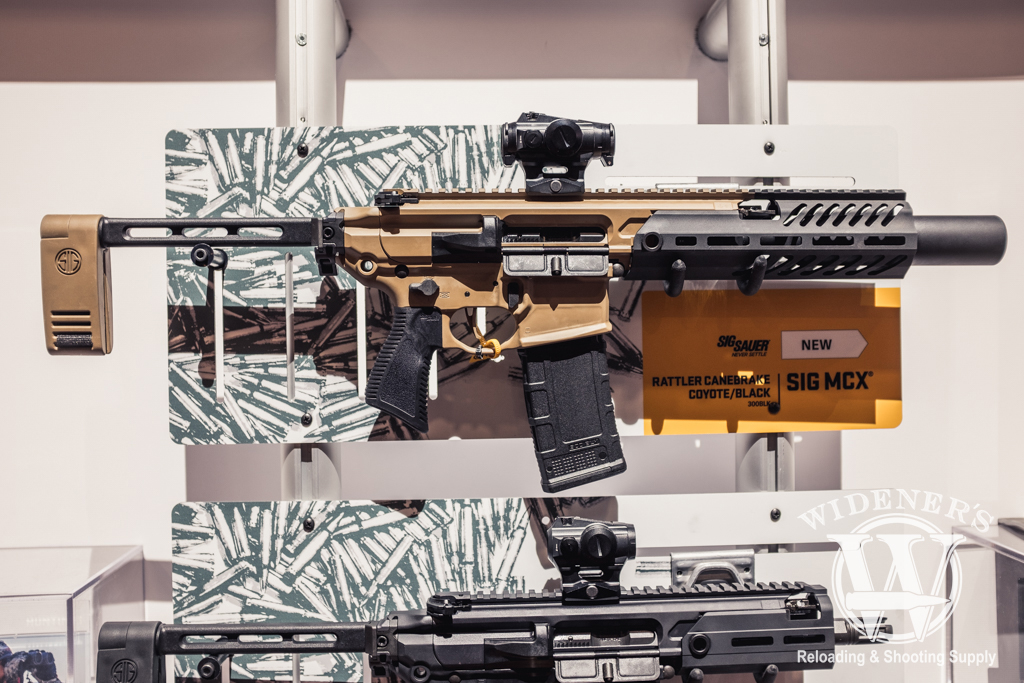 photo of Sig MCX Rattler Canebreak chambered in 300 BLK photo of Sig MCX Rattler Canebreak chambered in 300 BLK