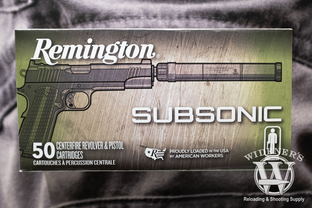 remington subsonic ammunition photo of remington subsonic ammunition