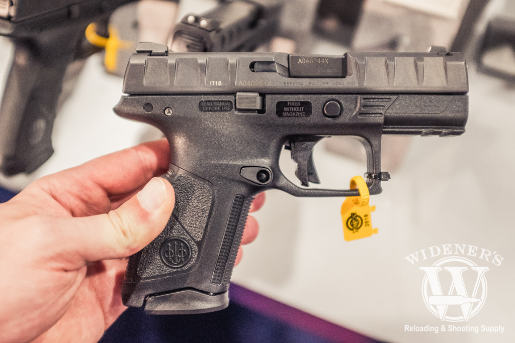 beretta APX Centurion at shot show 2019 photo of the beretta APX Centurion at shot show 2019
