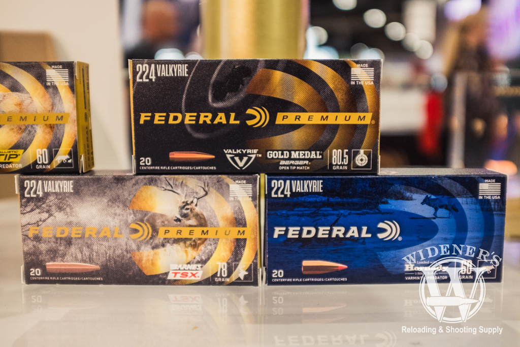 Federal 224 Valkyrie at shot show 2019 photo of the Federal 224 Valkyrie at shot show 2019