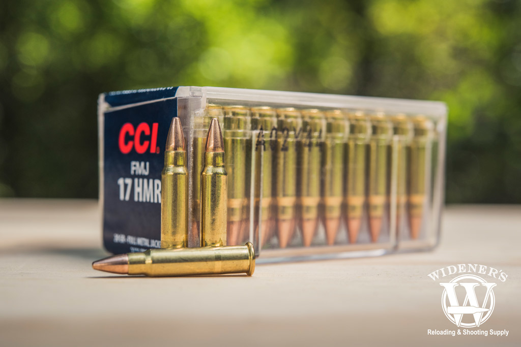 CCI 17 HMR full metal jacket bullets photo of CCI 17 HMR full metal jacket bullets outside