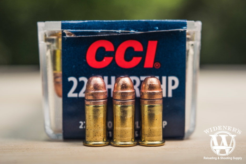 CCI 22 short ammo and box photo of CCI 22 short ammo outside